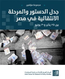 جدل الدستور والمرحلة الانتقالية في مصر ؛ بين 25 يناير و30 يونيو